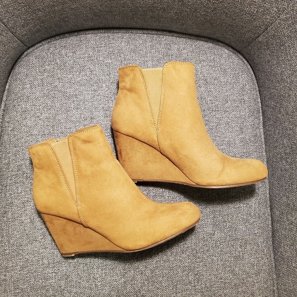 Tan Booties - Picture 2 of 7